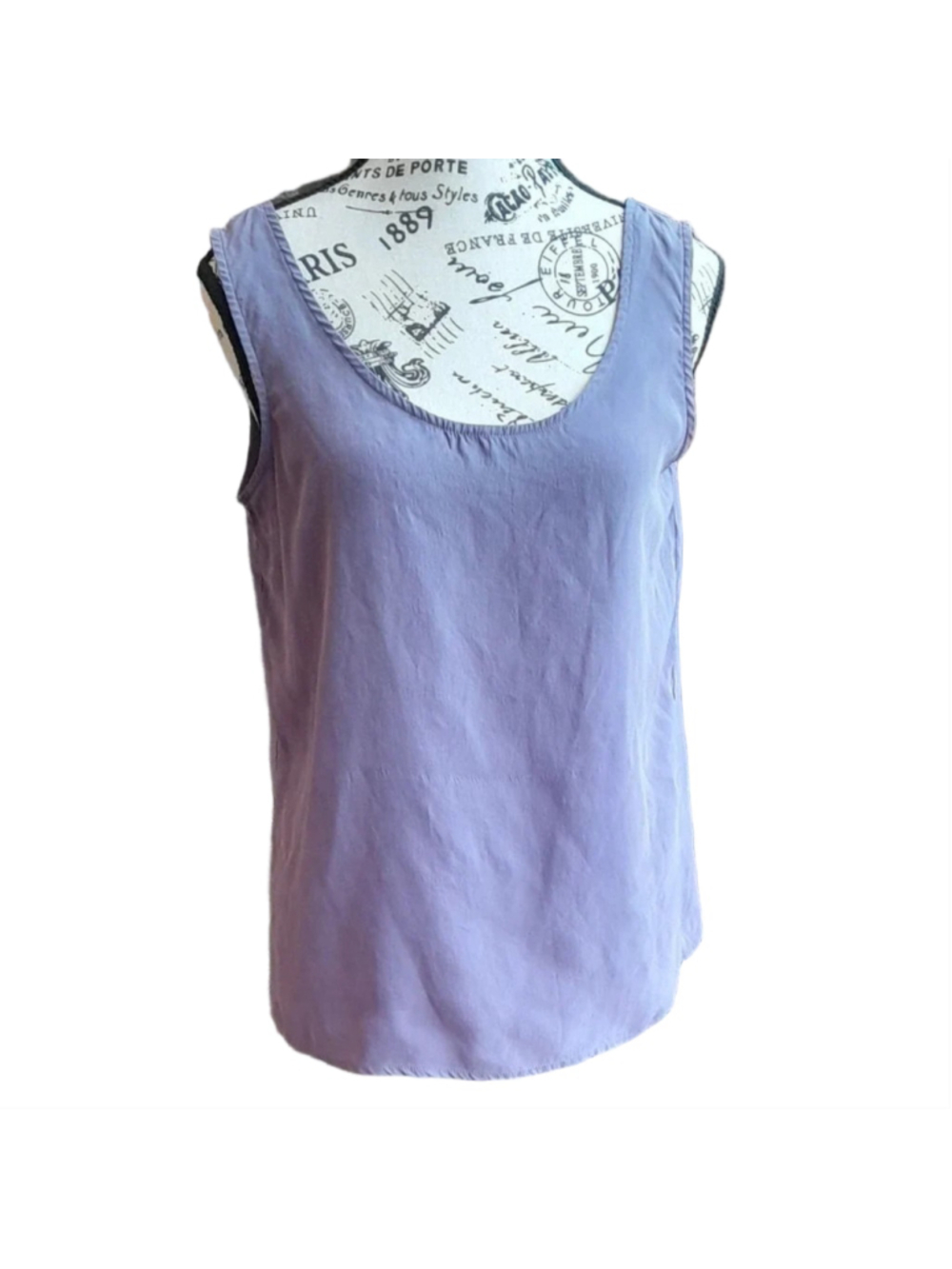 Ann Taylor Studio Silk Purple Tank
